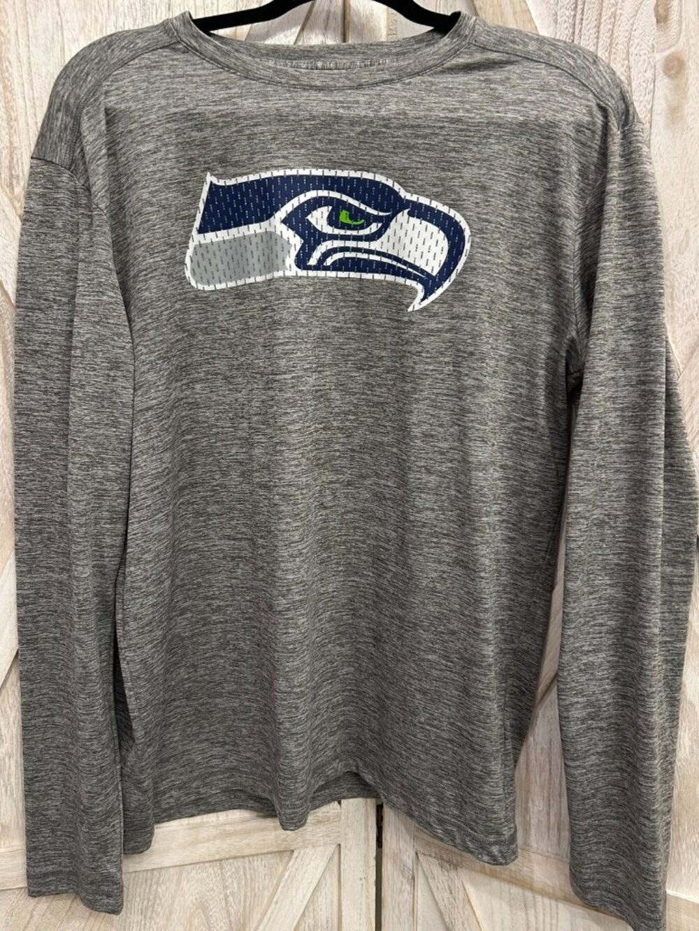 DK Metcalf Seattle Seahawks Long Sleeve Shirt Men’s Medium NFL Fan Gea
